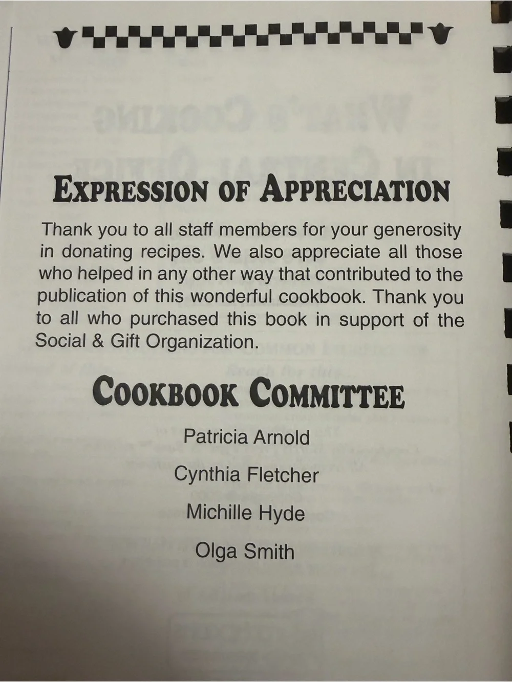 Spiral-Bound Recipe Cookbook -